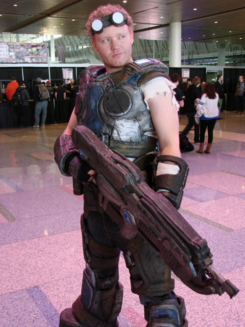 Pax East 2013 Cosplay Damon Baird from Gears of War