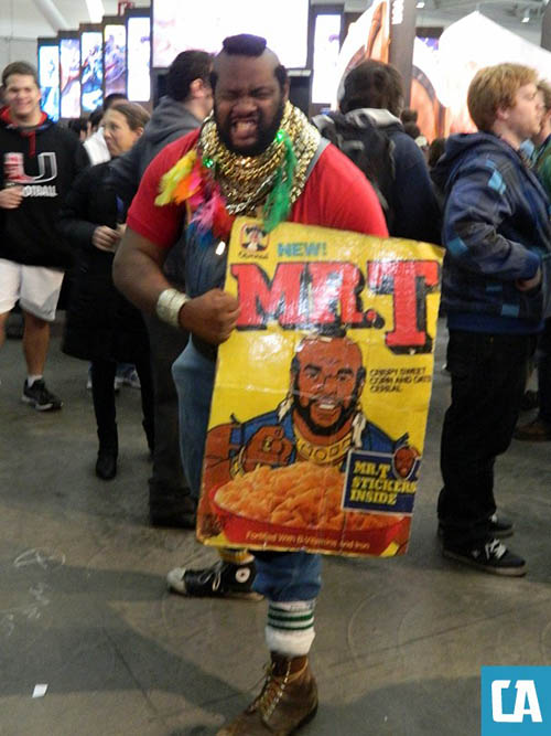 Pax East 2013 Cosplay Mr T Cereal