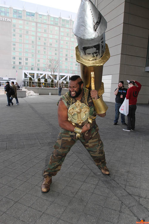 Pax East 2013 Cosplay Mr T