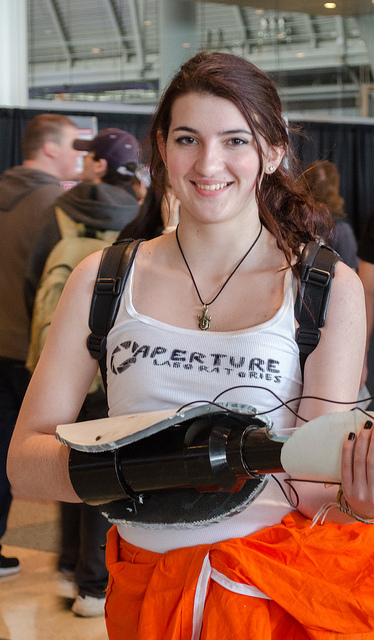 Pax East 2013 Cosplay Portal 2 Chell