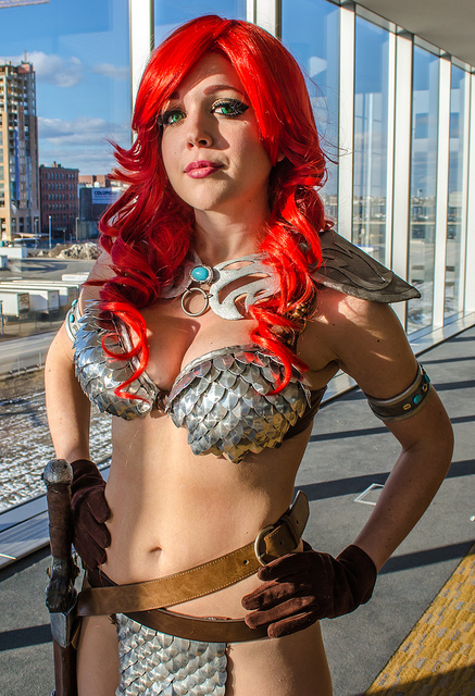 Pax East 2013 Cosplay Red Sonja