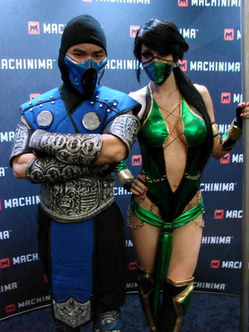 Pax East 2013 Cosplay Sub Zero and Jade