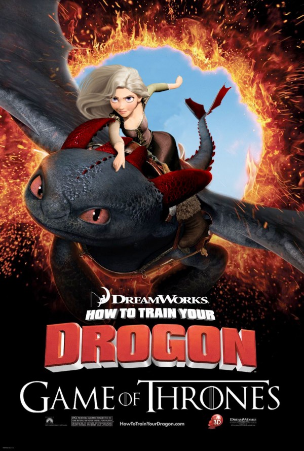 How to train your Drogon poster