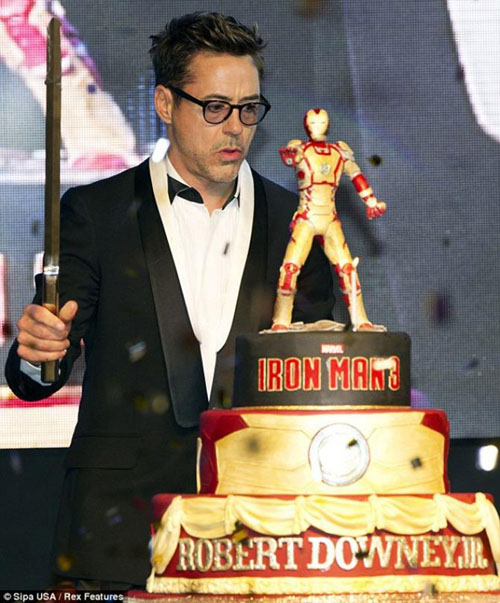 Iron Man BDay Cake