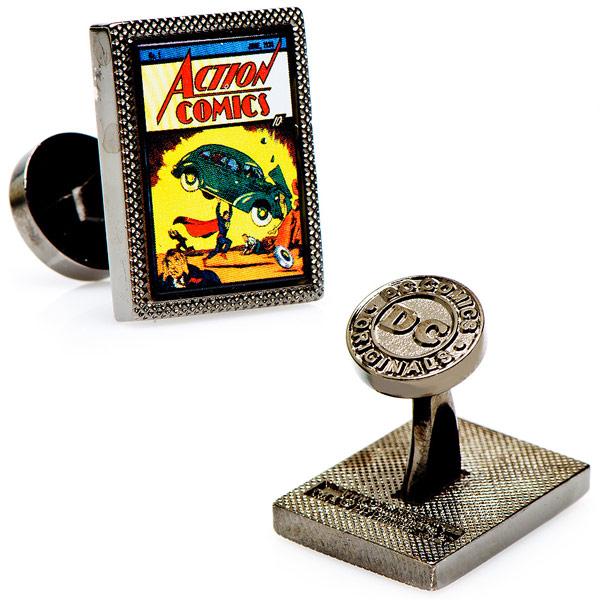 Superman Action Comics 1 Cufflinks