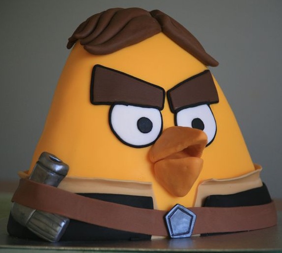 Angry Birds Star Wars Cake