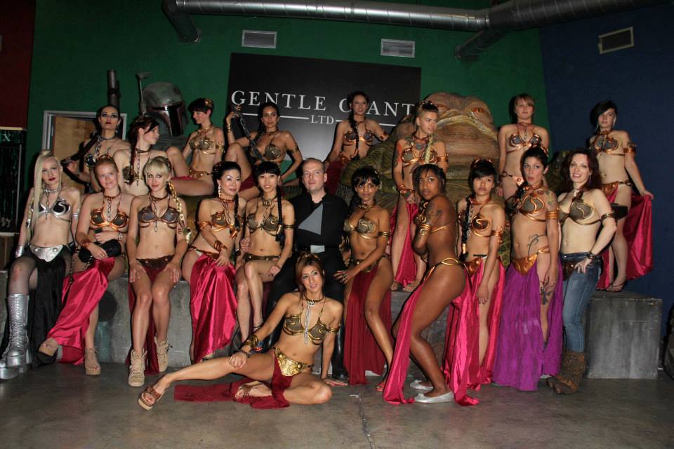 Slave Leia at Gentle Giant