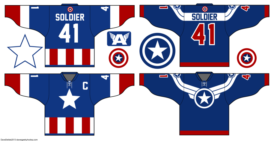 Captain America Jersey