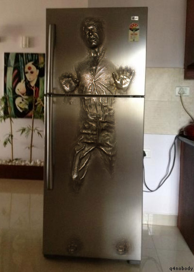 Han Solo Carbonite Refrigerator