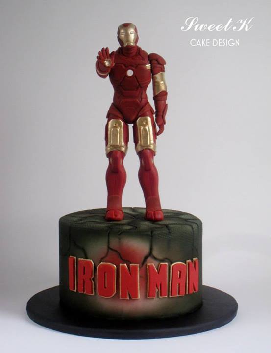Iron Man Cake
