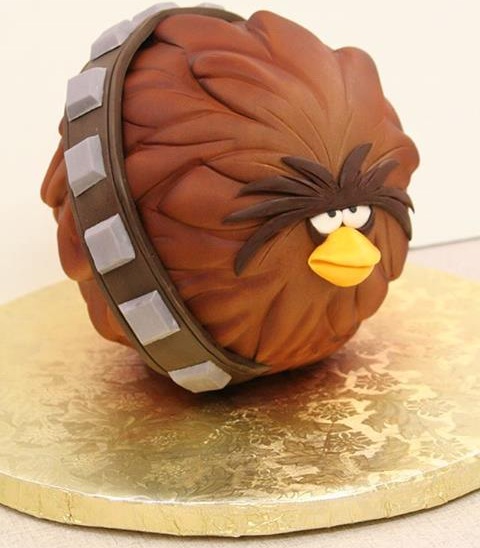 Angry Birds Star Wars Cake