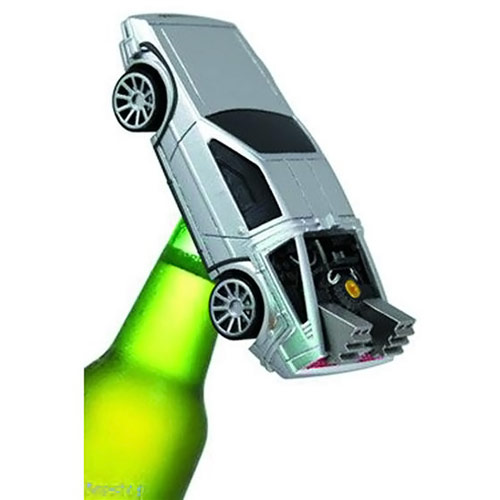 Back to the Future DeLorean Bottle Opener