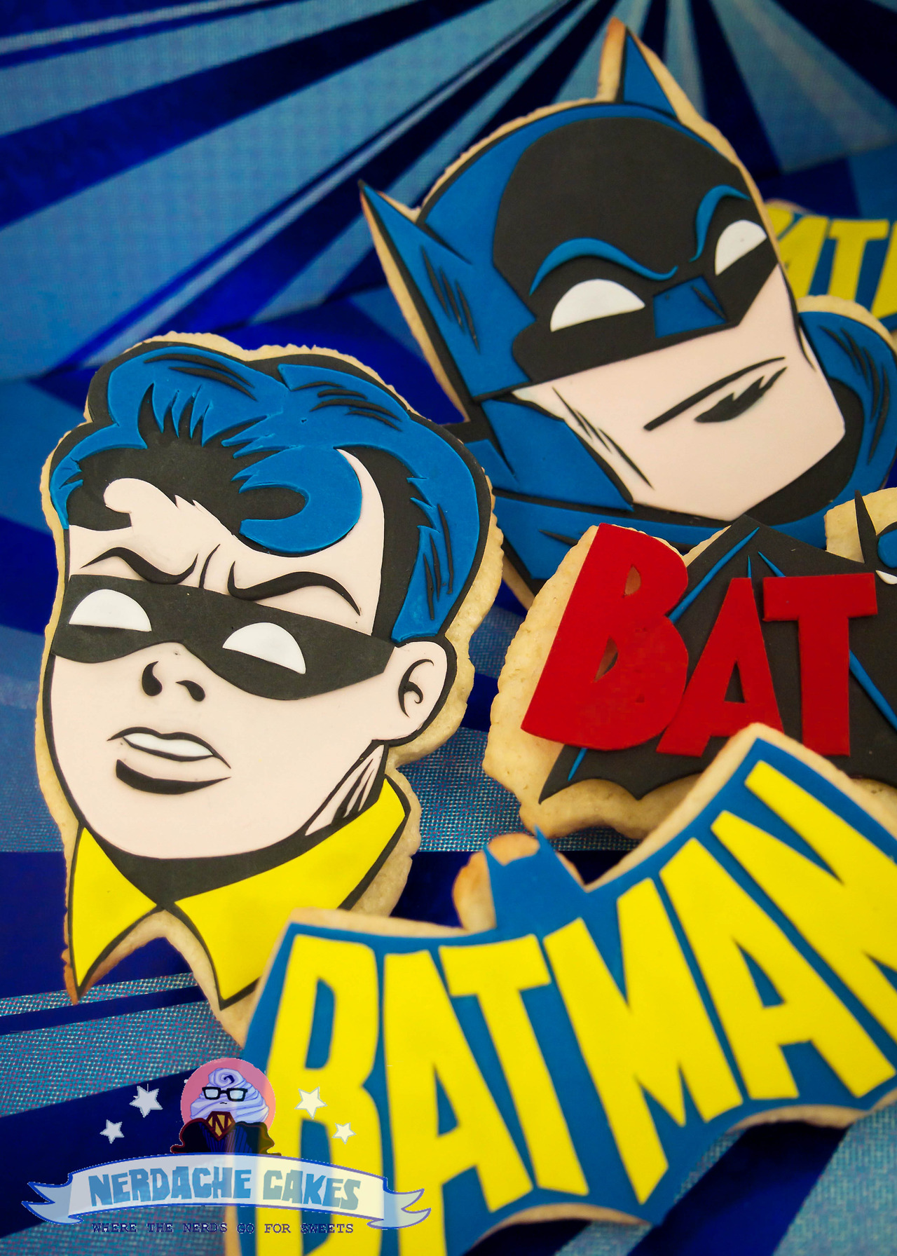 Batman and Robin Cookies