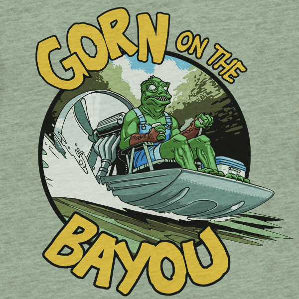 Gorn On The Bayou Art