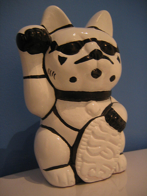 Lucky Cat Stormtrooper