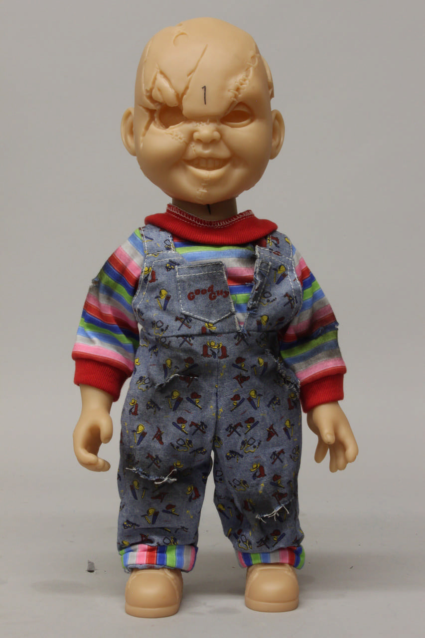 Mezco’s Mega Chucky during development