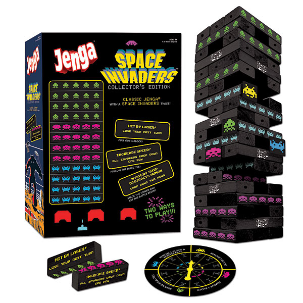 Space Invaders Jenga