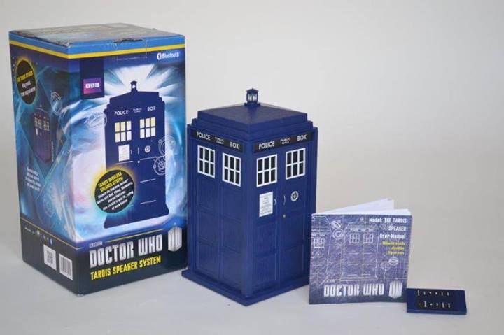 Tardis bluetooth speakers