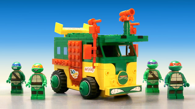 Turtle Van LEGO CUUSOO
