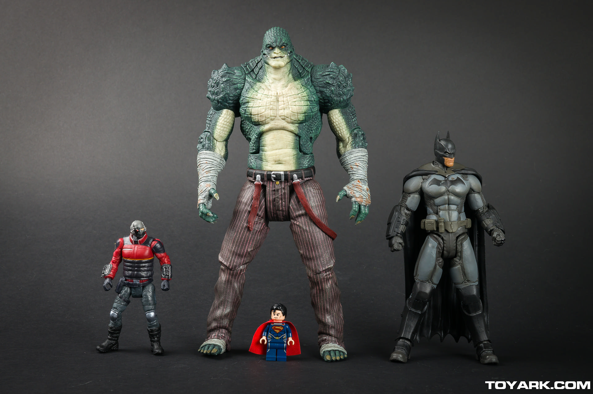 Arkham Origins Killer Croc - BIG.  Well done DCC, well done.