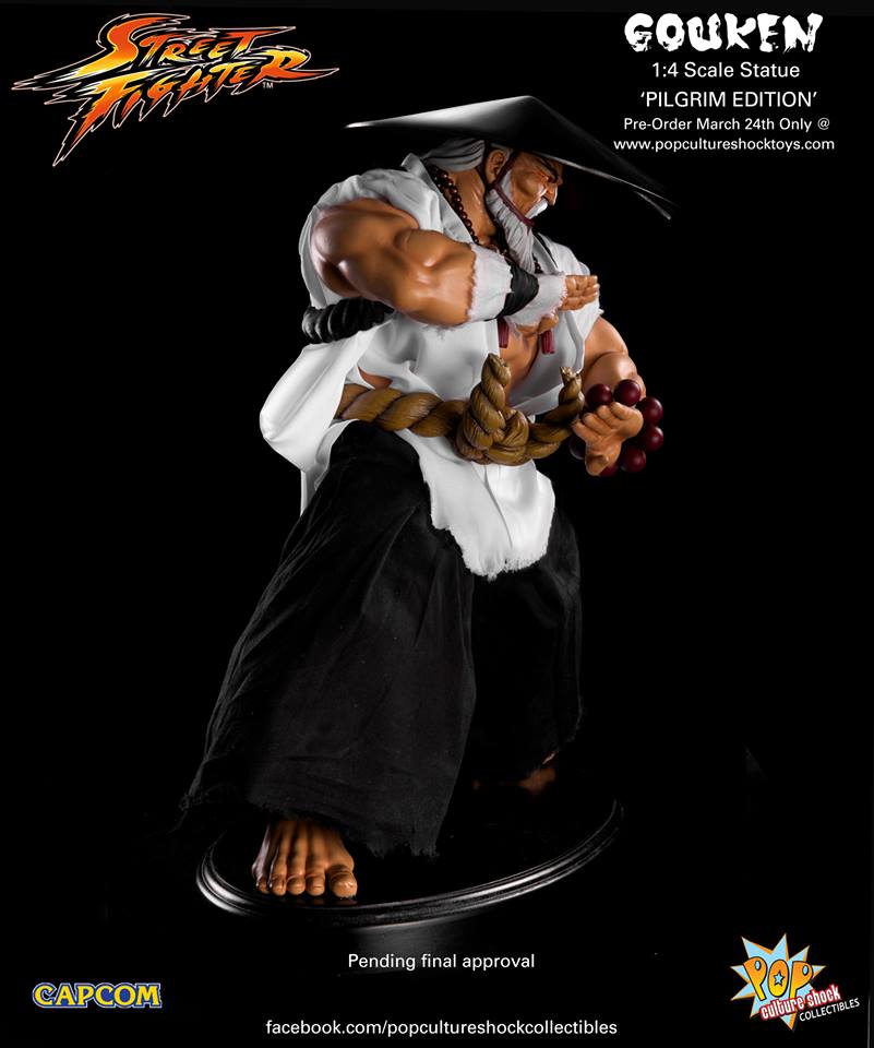 Street Fighter Gouken Pilgrim Statue 005