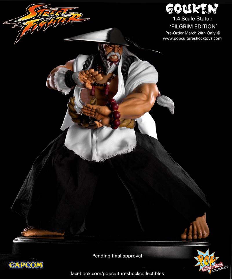 Street Fighter Gouken Pilgrim Statue 010