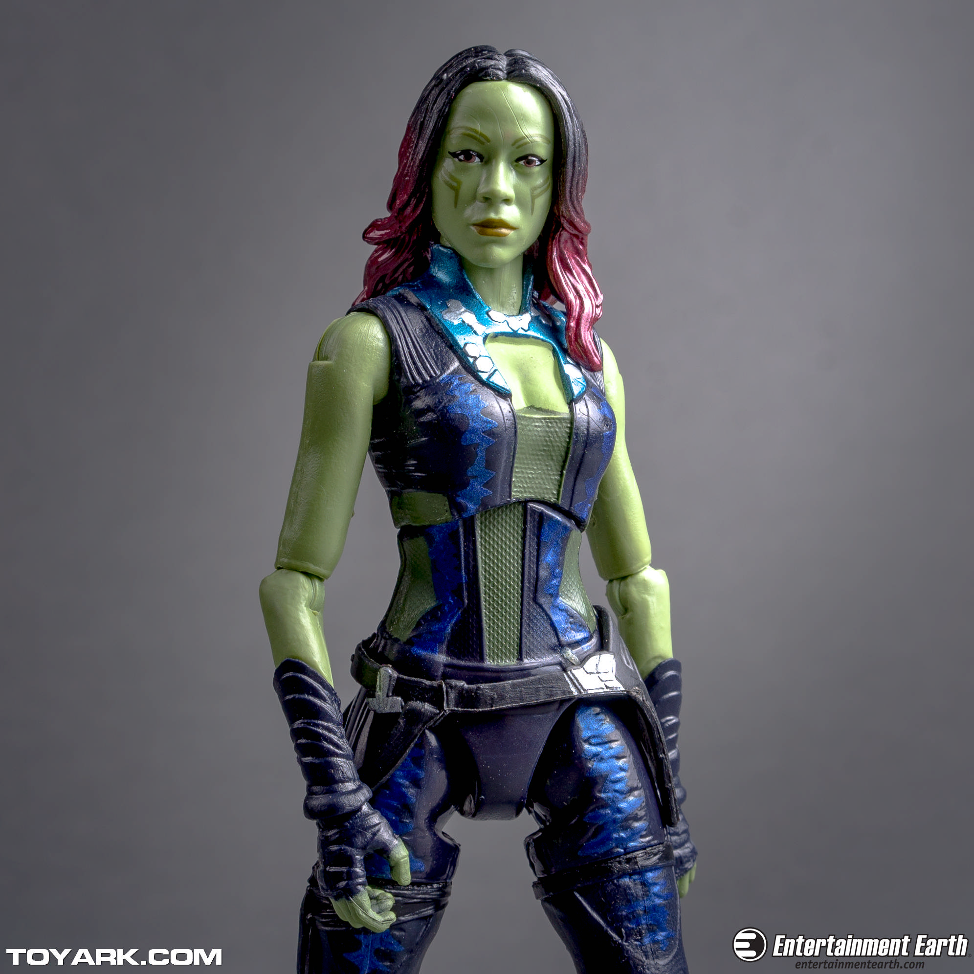 Gamora's sculpt is pretty well done.