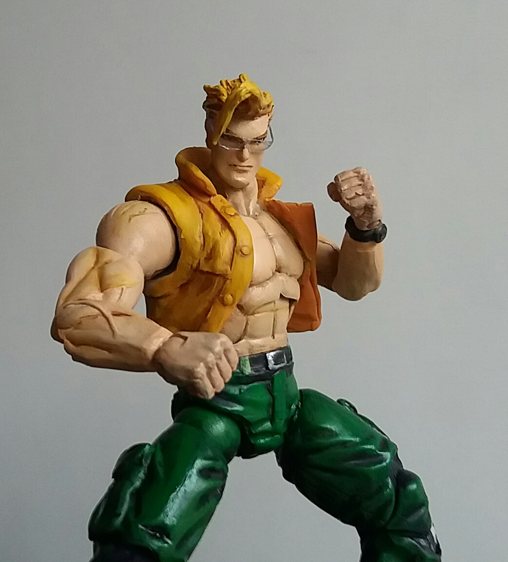 Custom Street Fighter Alpha Ryu figure