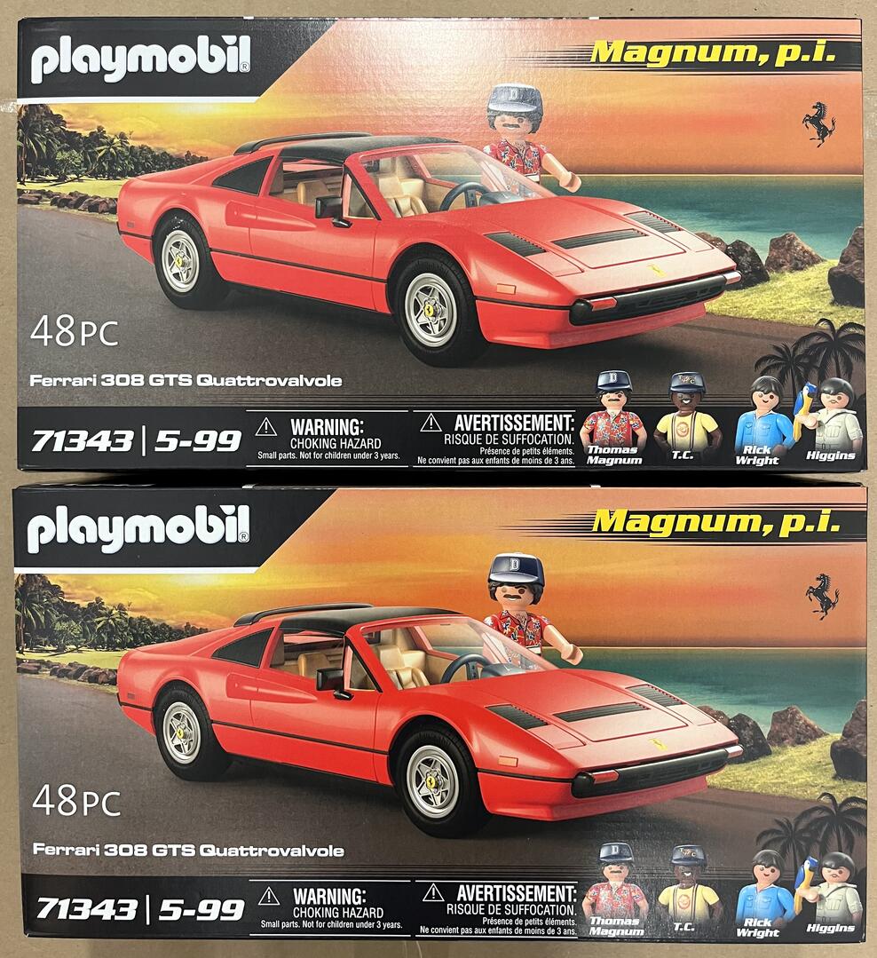 PLAYMOBIL Movie Cars Magnum, p.i. Ferrari 308 GTS Quattrovalvole - 71343