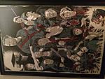 The walking dead autographs,limited edition drawing and autographed Robert Kirkman guitar
