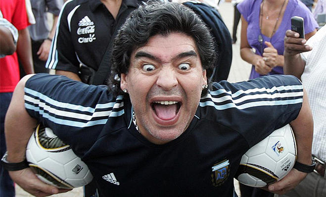 I wish they would make a figure of Maradona.