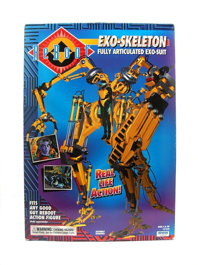 Reboot
Misc. Accessories
Exo Skeleton (Fully Articulated Exo Suit)