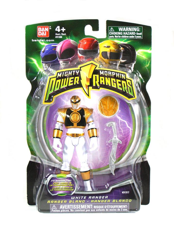 Mighty Morphin Power Rangers (2010)
Basic Figures
White Ranger