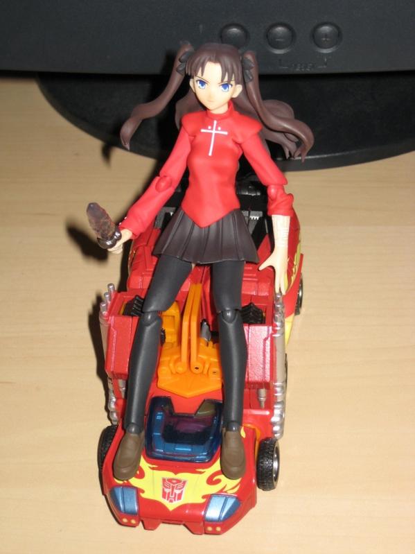 Tohsaka Rin and Rodimus Prime 2
