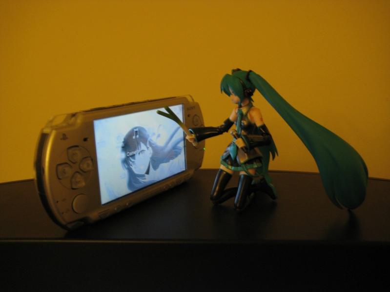 Hatsune Miku and my PSP
