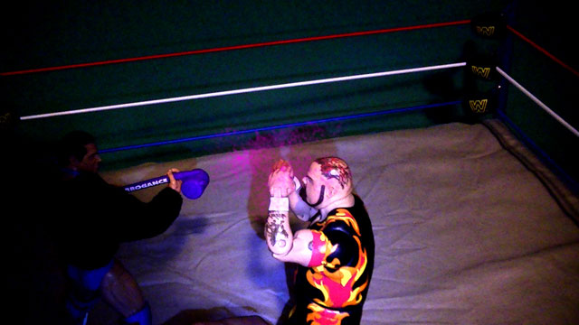 Rick gives Bam Bam a whiff of "Arrogance"!