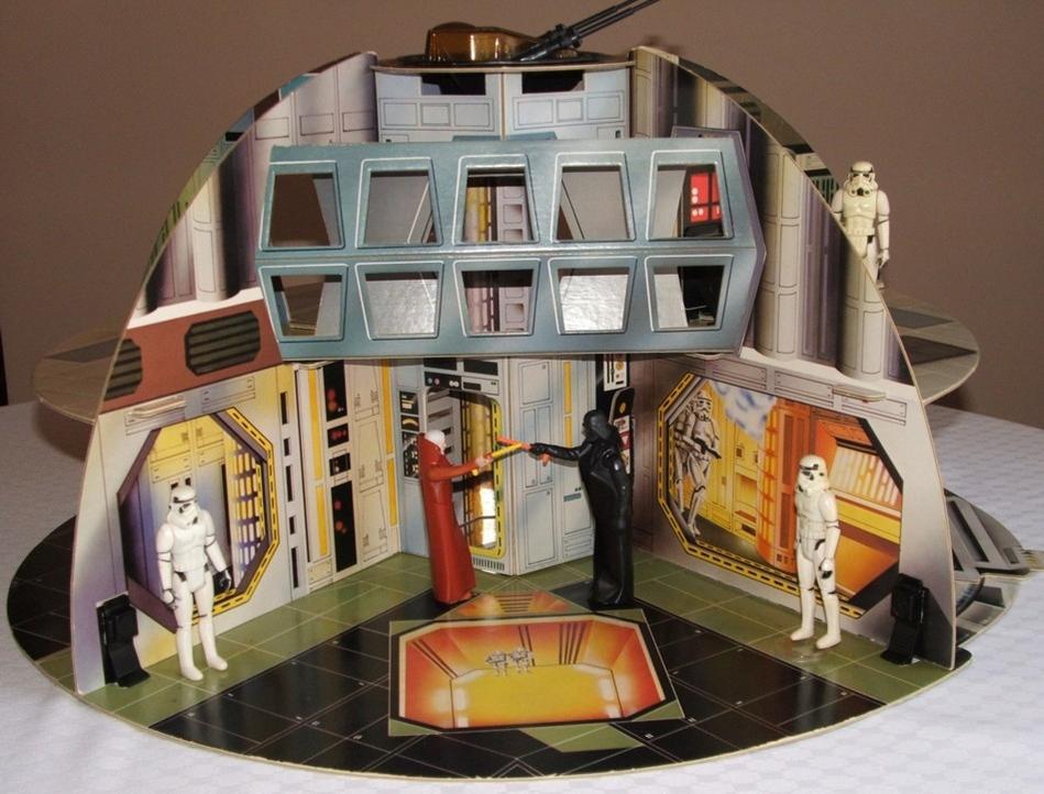 Death Star playset by Kenner/Toltoys.