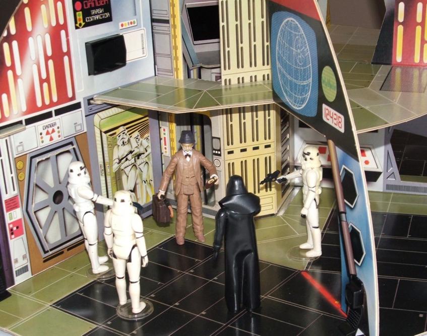 Death Star playset by Kenner/Toltoys.