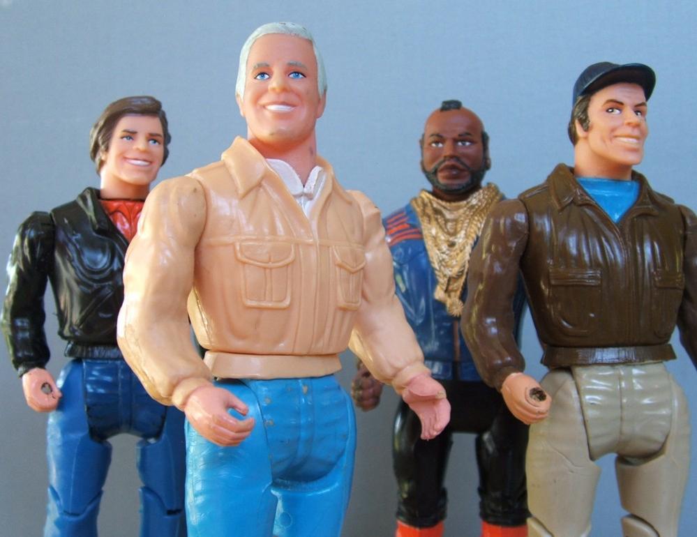 I love it whan a plan comes together!
The A Team by Galoob.