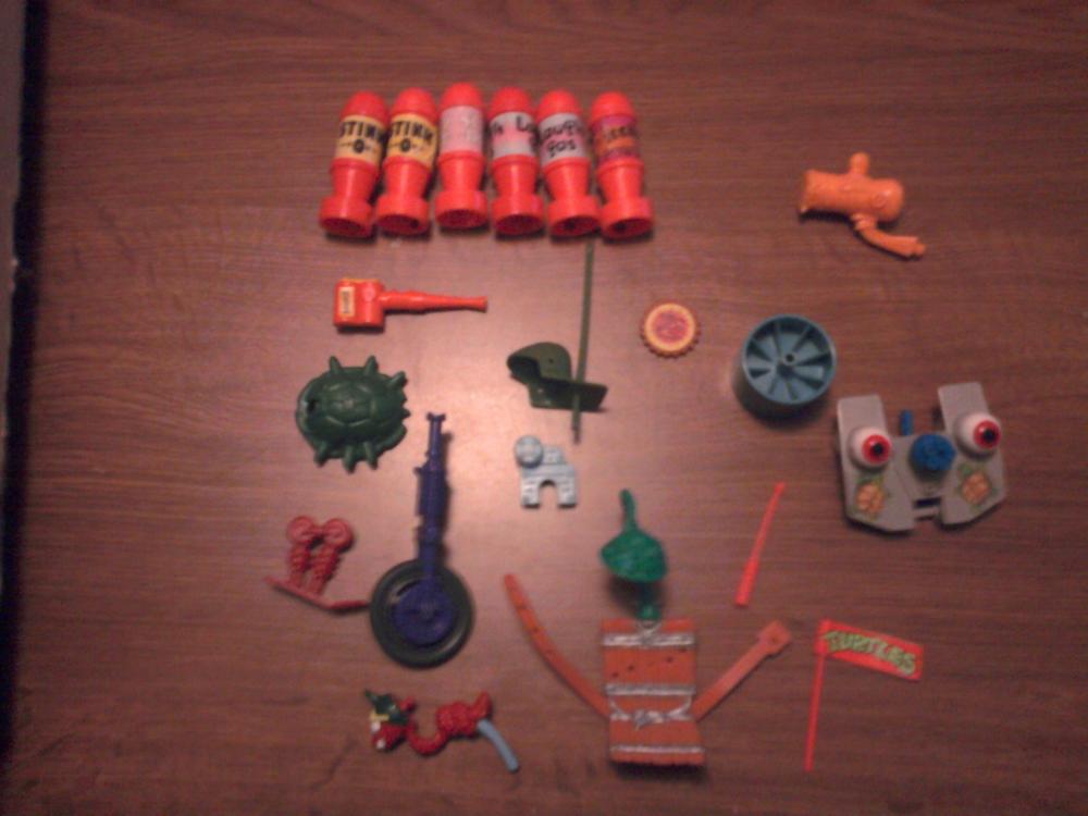 Teenage Mutant Ninja Turtles mini vehicles 1: Asking $30 plus $10 S&H (3 pics total). I will entertain best offers.