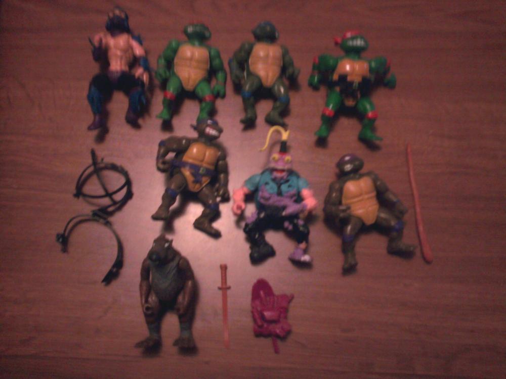 Teenage Mutant Ninja Turtles Figures 6: Asking $70 plus $10 S&H (6 pics total). I will entertain best offers.