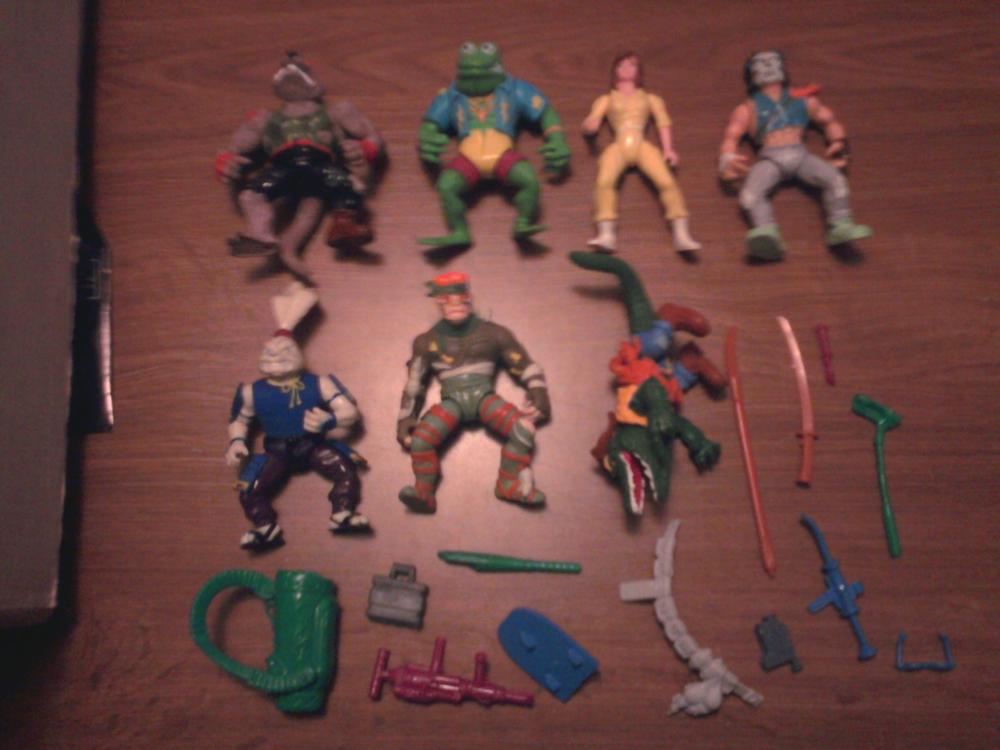 Teenage Mutant Ninja Turtles Figures 2: Asking $70 plus $10 S&H (6 pics total). I will entertain best offers.