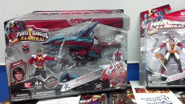 Power Ranger Samurai 4" Super Samurai Red and SwordZord