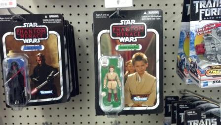 Vintage Darth Maul and Anakin