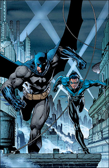 batman nightwing poster