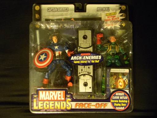 Face Off Series Captain America and Red Skull Variant