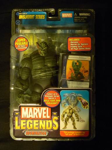 Onslaught Series Abomination Variant with Trading Card