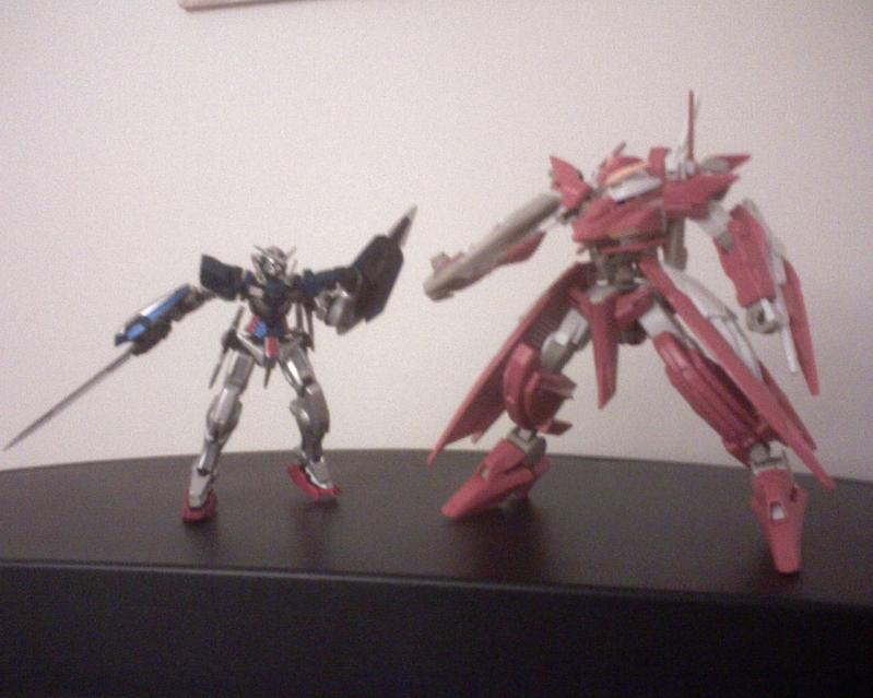 HCMpro Exia and Gundam Throne Zwei 1