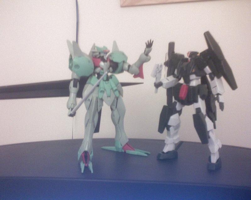 Gadessa and Cherudim Gundam 1