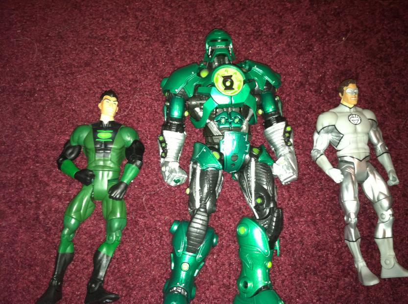 glc sodam yat, c&c stel complete, and dcuc white lantern hal
